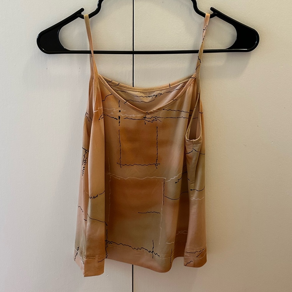 artsy style cami tank
